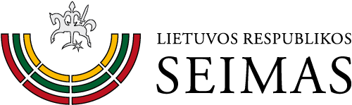Lietuvos Respublikos Seimo logotipas Lietuvos Respublikos Seimo logotipas